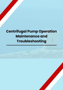 Centrifugal Pump Operation Troubleshooting