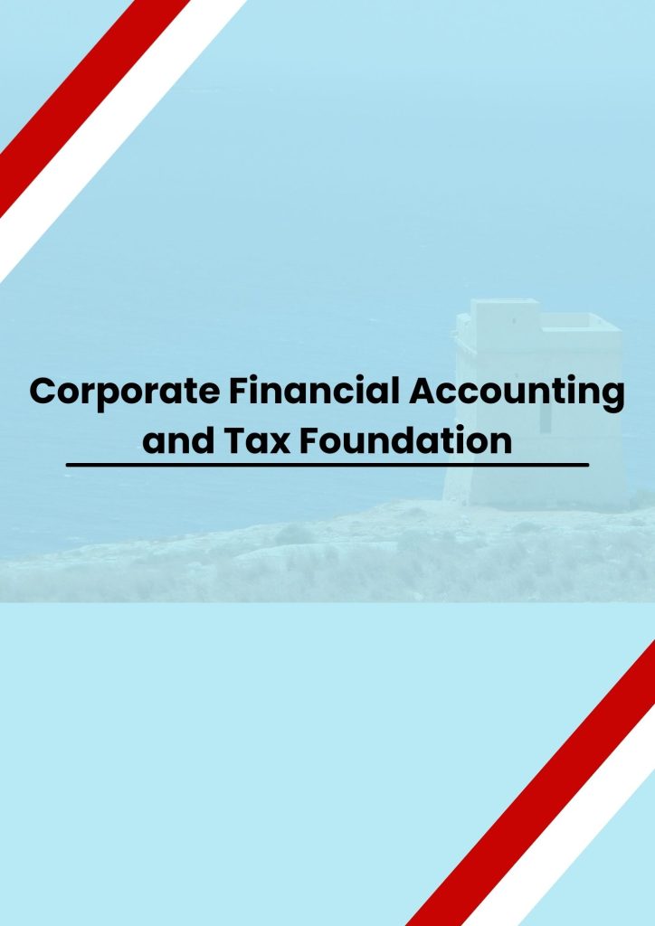 pelatihan Corporate Financial Accounting and Tax Foundation di bandung