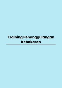 pelatihan Penanggulangan Kebakaran di bandung
