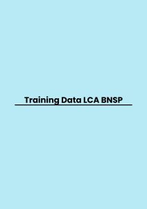 Training Data LCA BNSP pelatihan Data LCA BNSP di bandung
