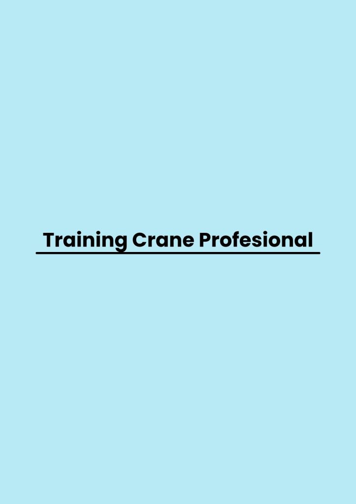 Training Crane Profesional pelatihan Crane Profesional di bandung