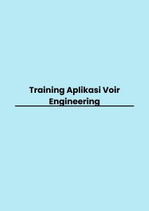 Training Aplikasi Voir Engineering pelatihan Aplikasi Voir Engineering di bandung