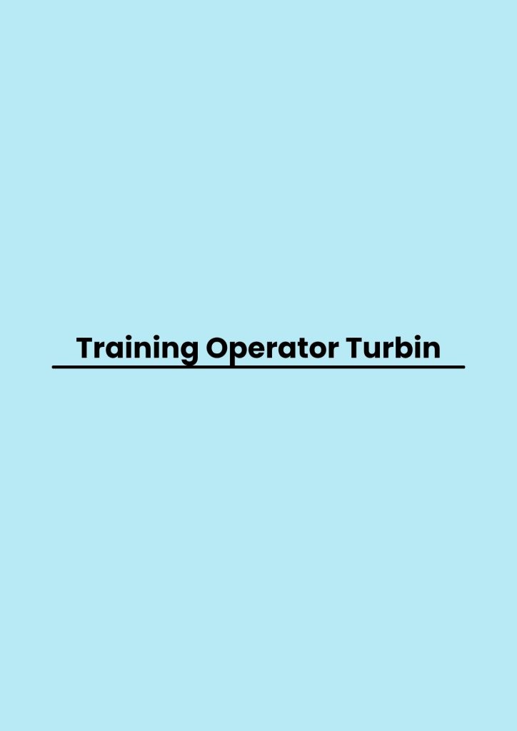 Training Operator Turbin pelatihan Operator Turbin di bandung
