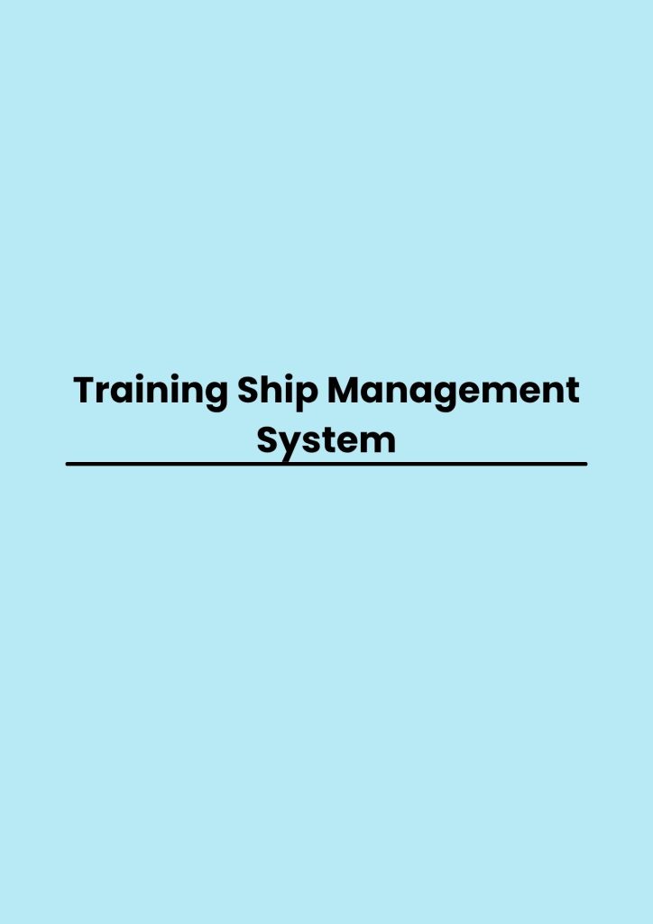 Training Ship Management System pelatihan Ship Management System di bandung