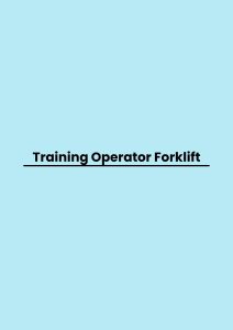pelatihan Operator Forklift di bandung