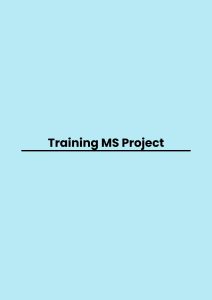 Training MS Project