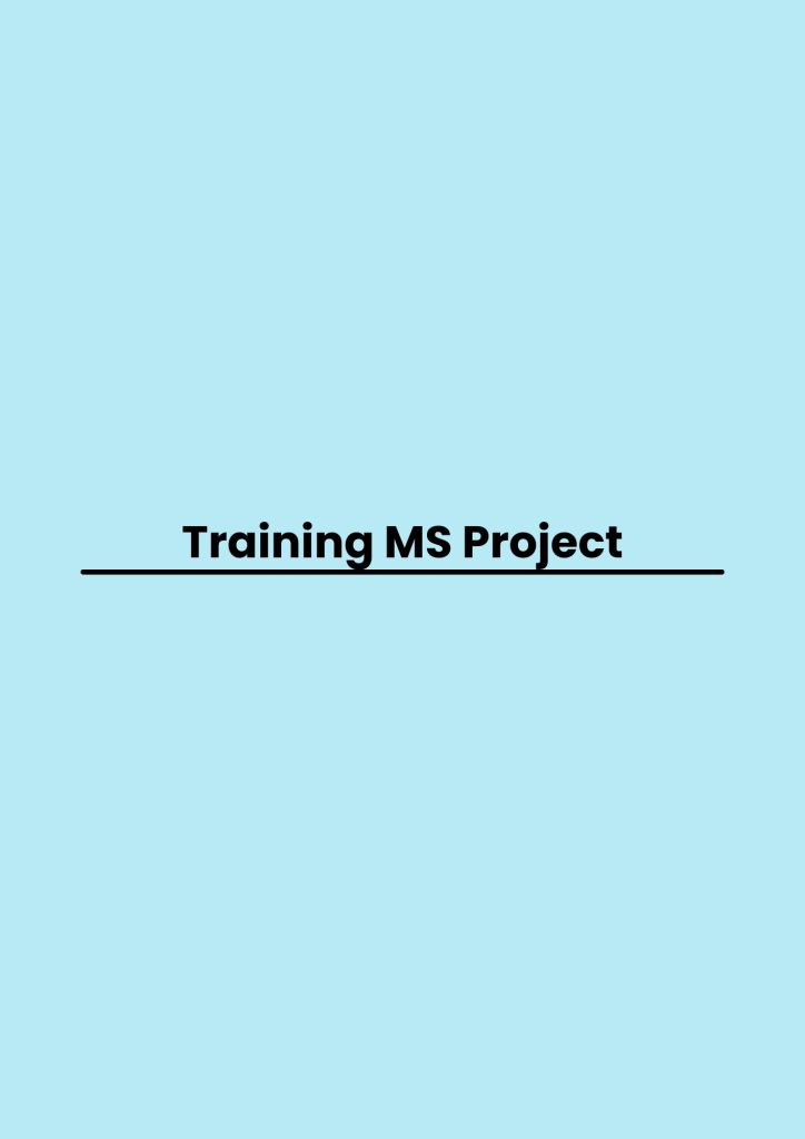 Training MS Project pelatihan MS Project di bandung
