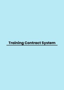 Training Contract System pelatihan Contract System di bandung