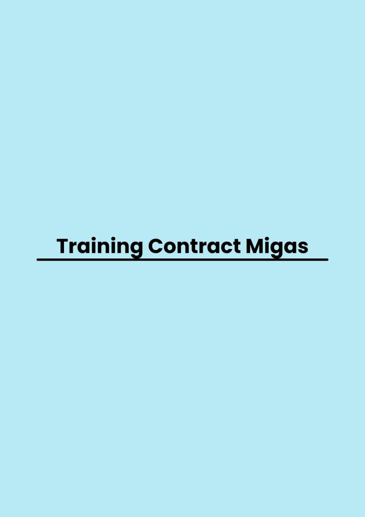 Training Contract Migas pelatihan Contract Migas di bandung