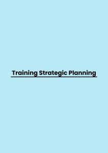 pelatihan Strategic Planning di bandung