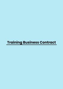 Training Business Contract pelatihan Business Contract di bandung