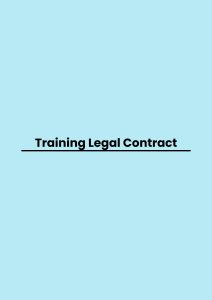 pelatihan Legal Contract di bandung