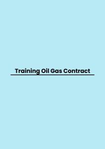 pelatihan Oil Gas Contract di bandung