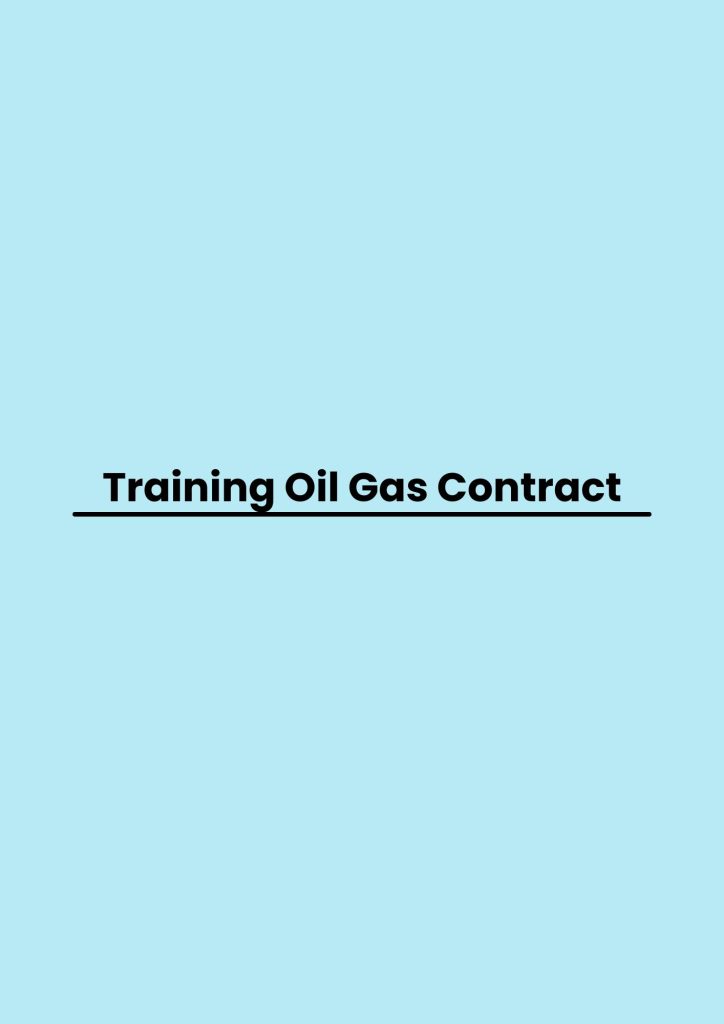 Training Oil Gas Contract pelatihan Oil Gas Contract di bandung