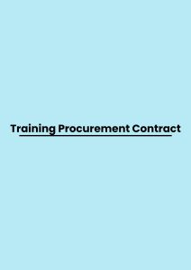 Training Procurement Contract pelatihan Procurement Contract di bandung