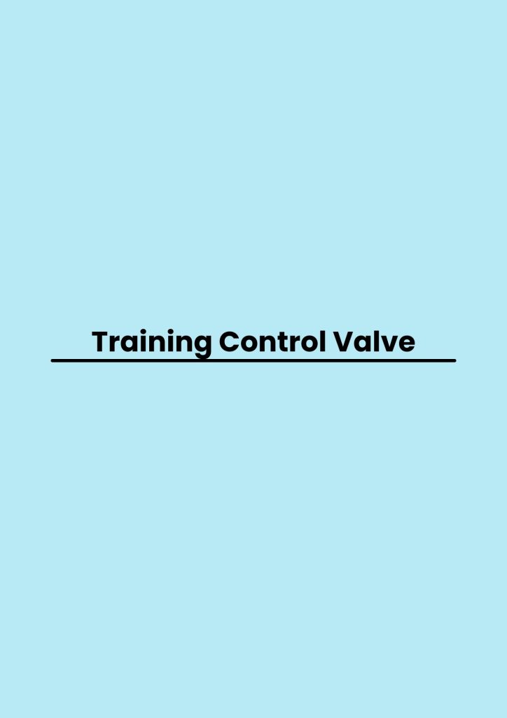 Training Control Valve pelatihan Control Valve di bandung