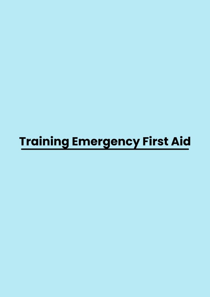 Training Emergency First Aid pelatihan Emergency First Aid di jogja