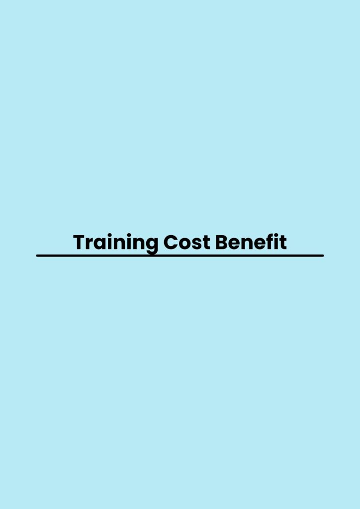 Training Cost Benefit pelatihan Cost Benefit di bandung