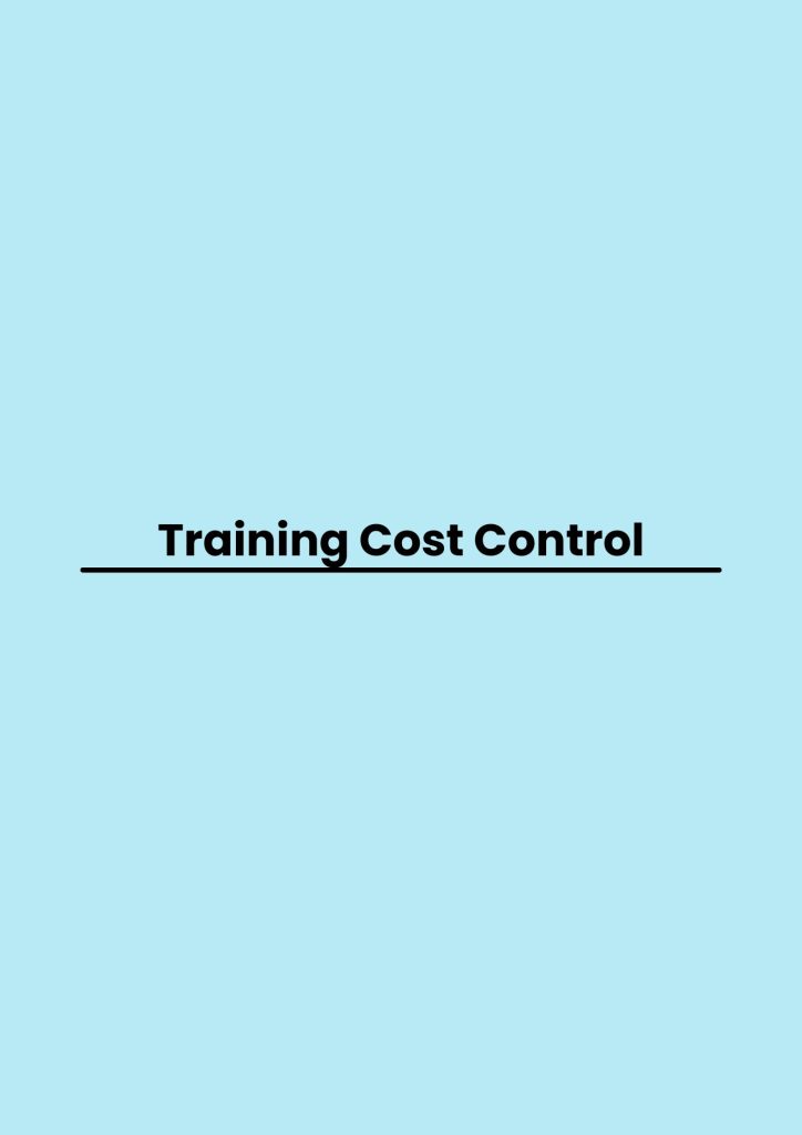 Training Cost Control pelatihan Cost Control di bandung