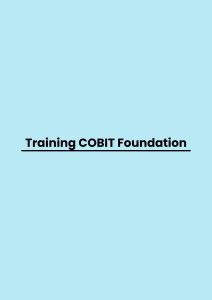 Training COBIT Foundation pelatihan COBIT Foundation di jogja