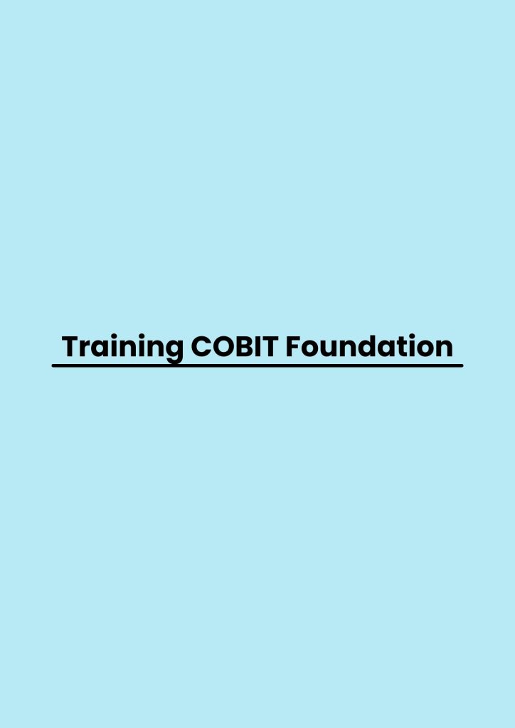 Training COBIT Foundation pelatihan COBIT Foundation di jogja