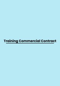 Training Commercial Contract pelatihan Commercial Contract di bandung