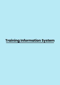 Training Information System pelatihan Information System di bandung