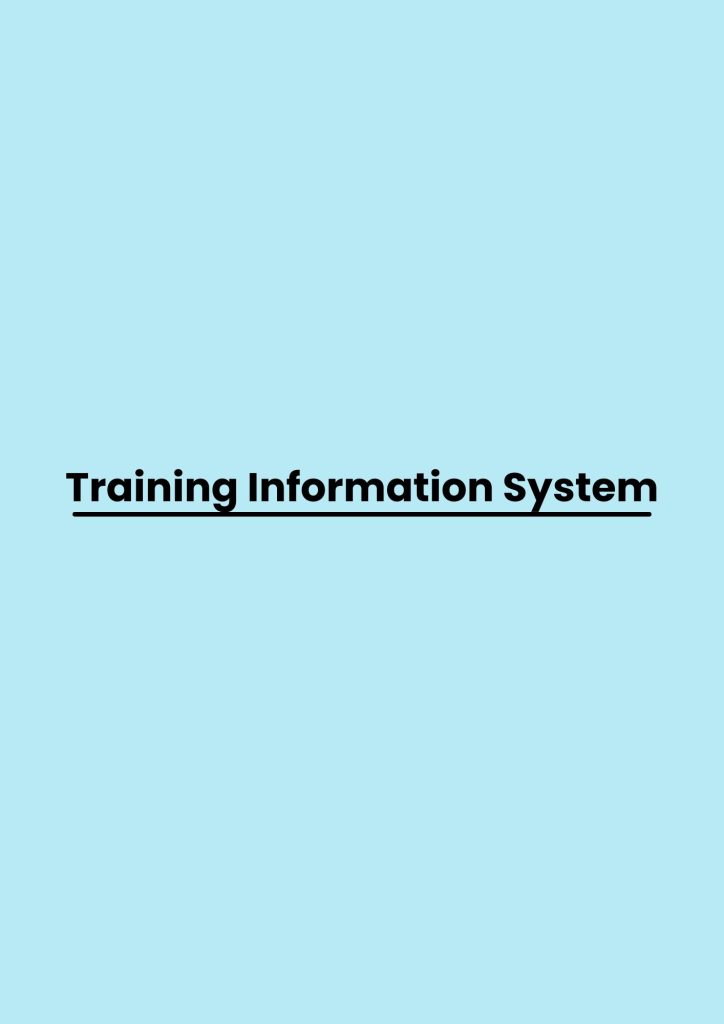 Training Information System pelatihan Information System di bandung