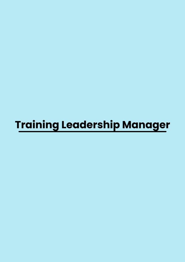 Training Leadership Manager pelatihan Leadership Manager di bandung